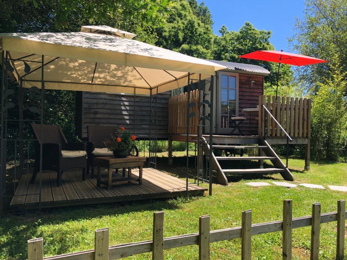 Вилла The Dordogne Huts With Private Pool And Jacuzzi Payzac  Экстерьер фото